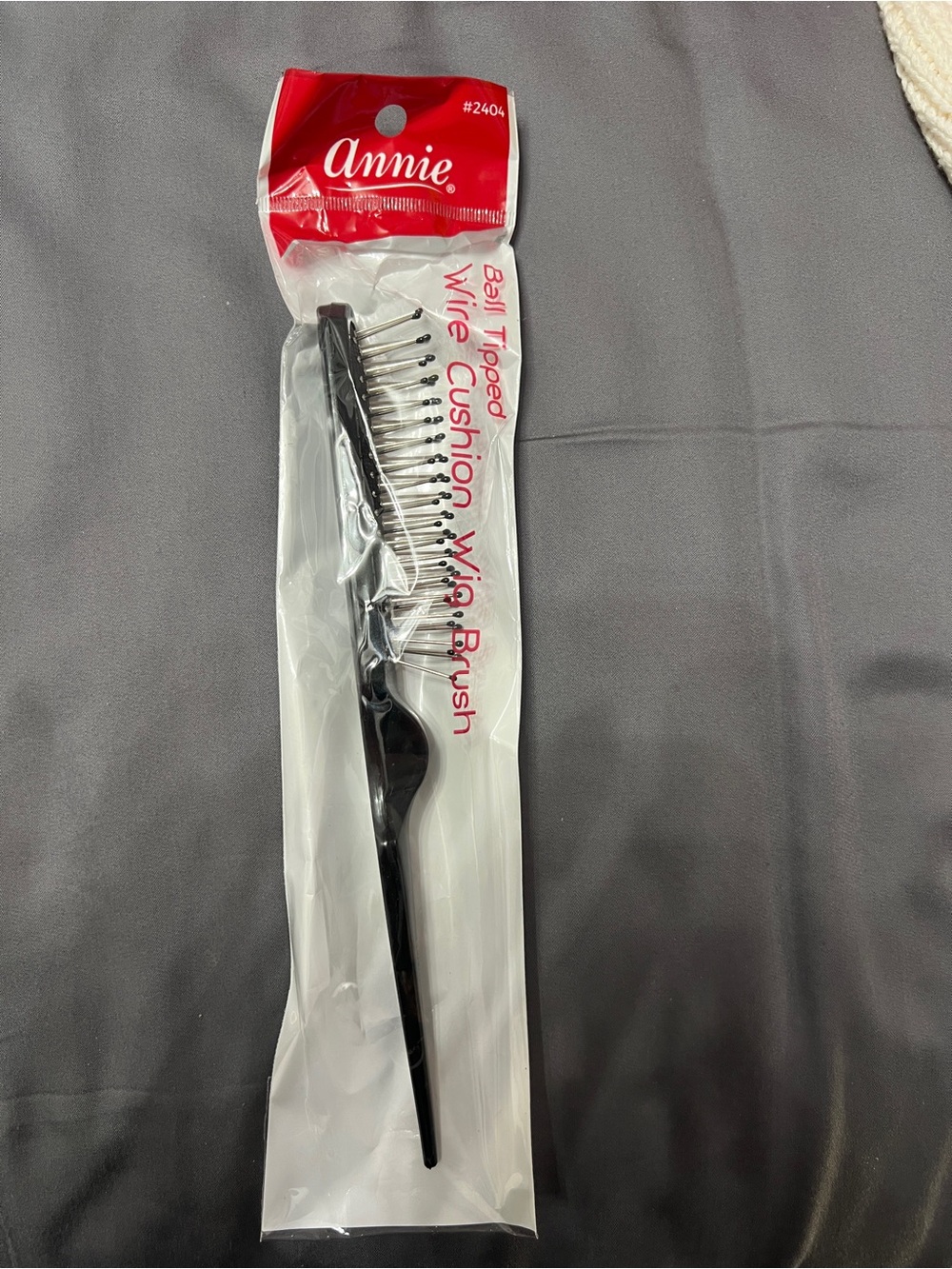 Annie Black Wire Cushion Wig Brush